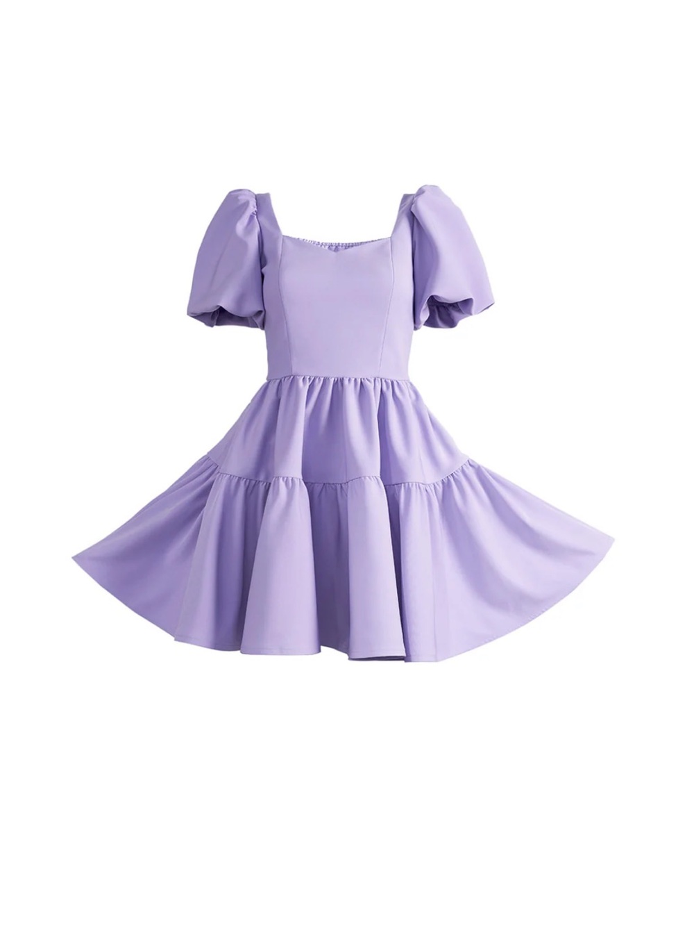 Chelsea Reece Princess Puff Dress in Palace Purple size 12/14